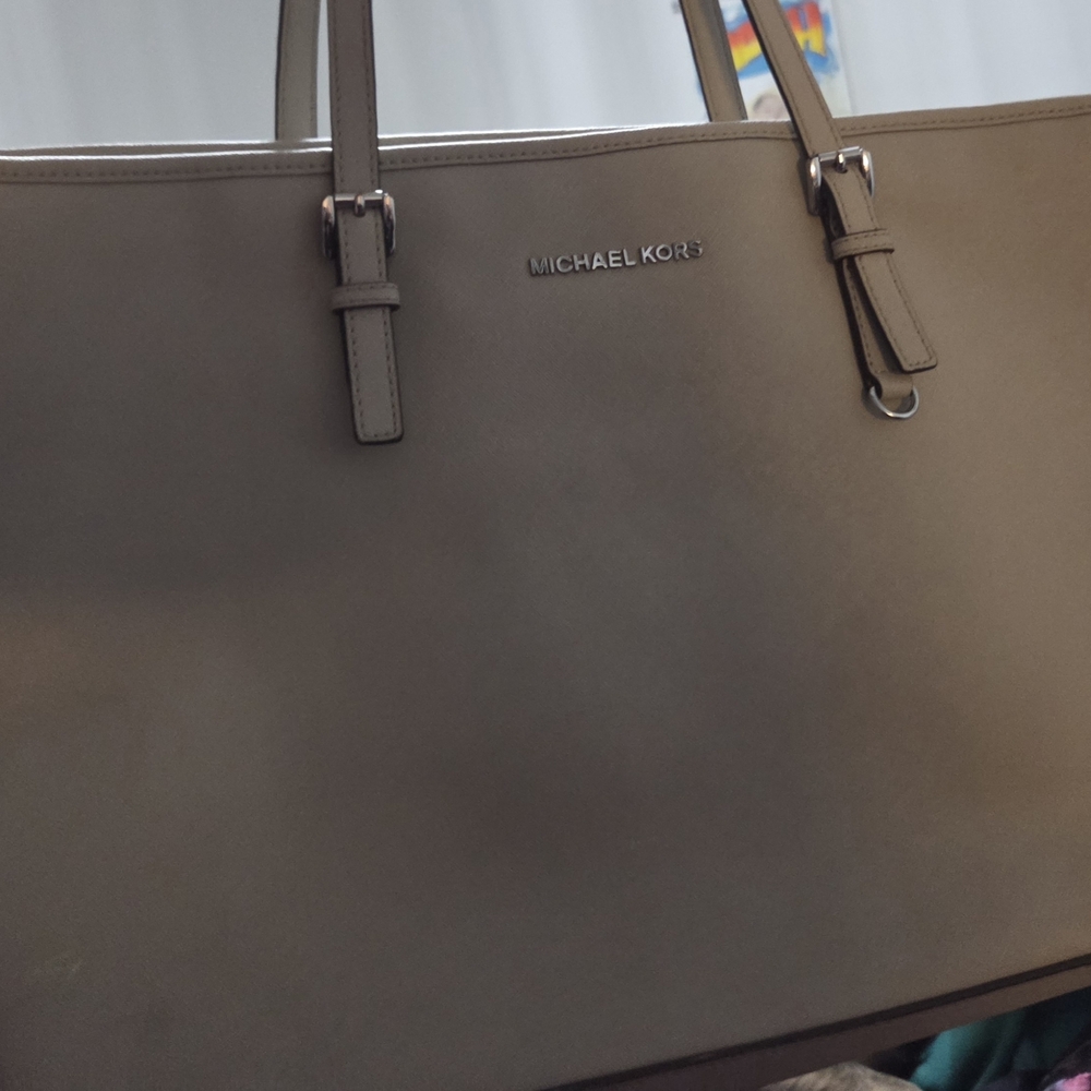 Michael Kors Tan Men's Briefcase